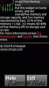 game pic for Gritsulyaks Free Memory Bars S60v5 S60 5th  Symbian^3